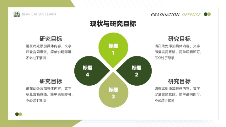 毕业答辩简约毕业开题报告论文答辩PPT模版