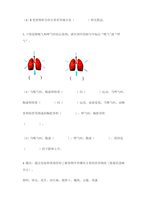 教科版四年级上册科学期末测试卷【新题速递】.docx