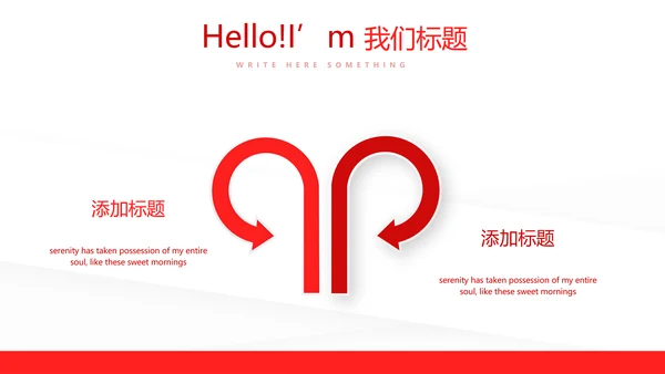 红色简约卫生院工作总结和计划动态PPT