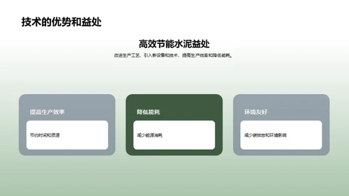 水泥产业的绿色转型