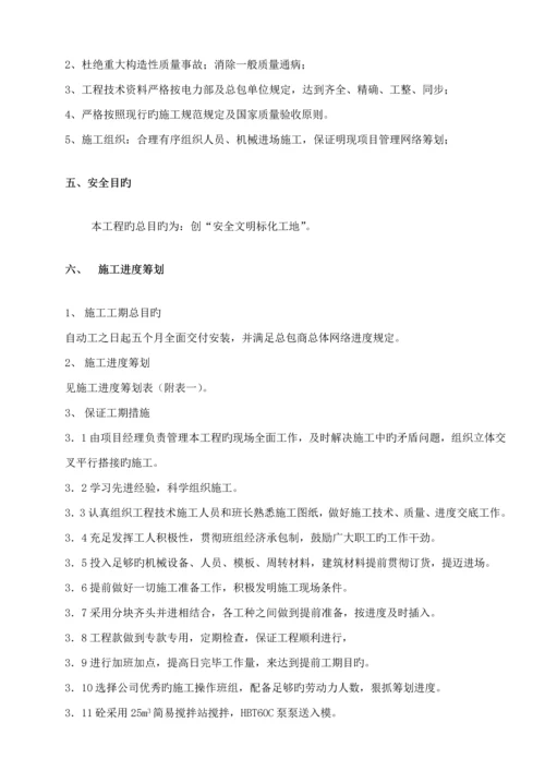 斗轮机基础综合施工专题方案.docx