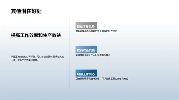 精通操作，领跑未来