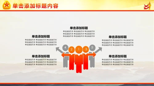 军事国防部队政治教育PPT模板