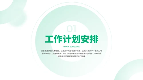 简约大气项目商业计划书通用PPT模版