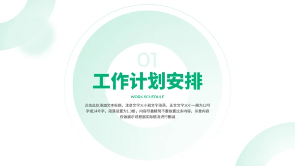 简约大气项目商业计划书通用PPT模版