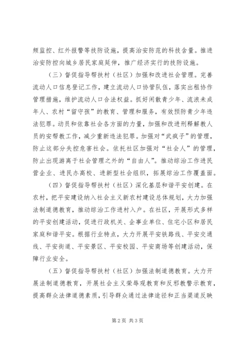 镇委会挂点帮扶指导方案.docx