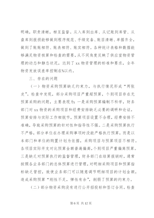 实物资产清查工作总结报告范文.docx