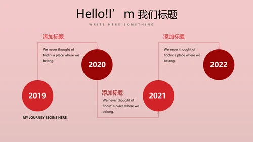 红色喜庆公司10周年庆ppt模板活动策划公司介绍