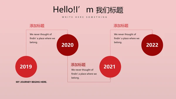 红色喜庆公司10周年庆ppt模板活动策划公司介绍