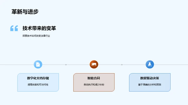 技术驱动的法律行业