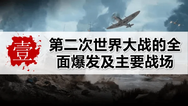 第15课 第二次世界大战（课件）-【课堂无忧】新课标同步核心素养课堂