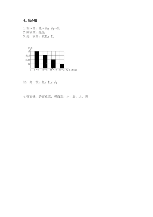 教科版科学四年级上册期末测试卷带答案（精练）.docx