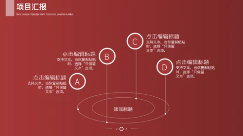 金融业投资者项目通用PPT模板