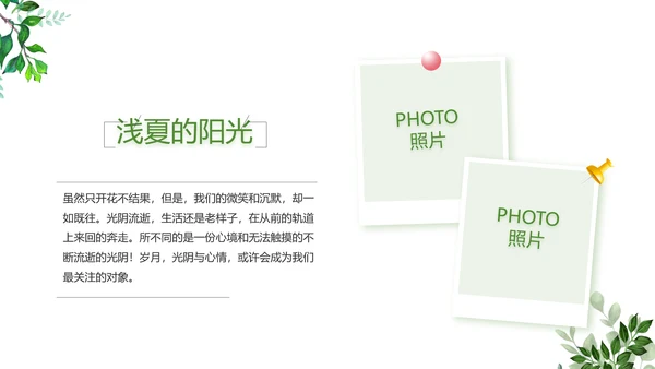 致青春毕业季青春毕业纪念册PPT
