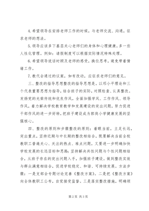 海盐社区教育网小学党支部XX年民主生活会.docx
