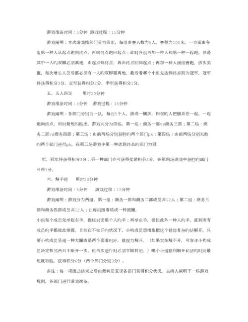 公司集体活动专题方案汇总.docx