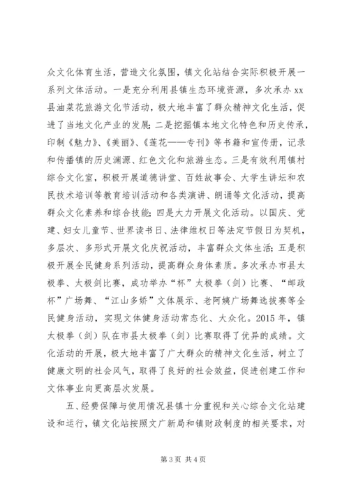 乡镇年度综合文化站工作总结.docx