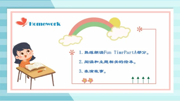 人教新起点小学英语三年级下册U3 Fun Time & Story Time