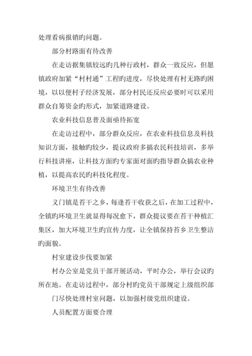 乡镇调查报告.docx