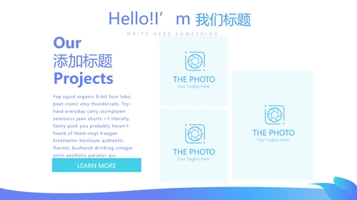 蓝色医院医生工作总结汇报动态PPT