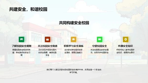 校园安全，共同责任