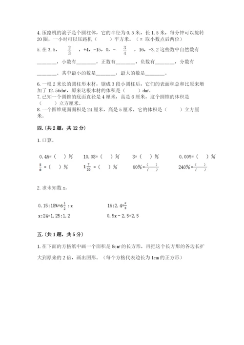 洛阳市小学数学小升初试卷（精品）.docx