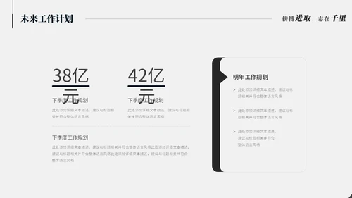 极简简约黑白创意月度工作总结工作汇报述职报告ppt模板
