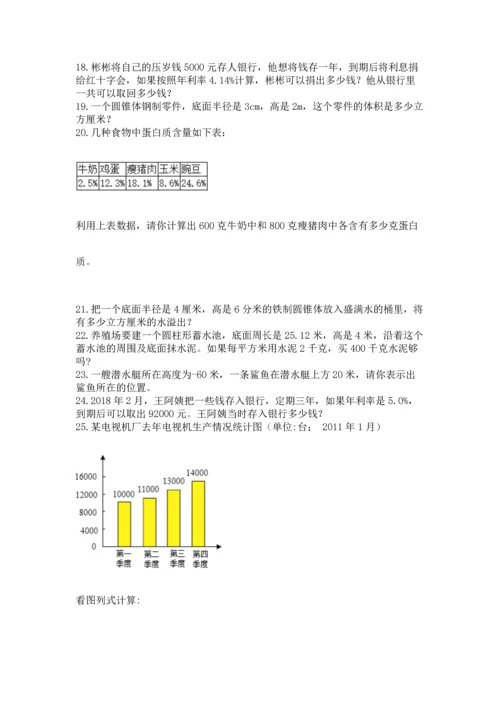 小升初数学应用题50道【突破训练】.docx