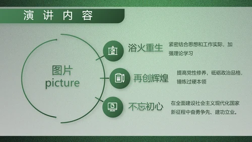 绿色大气军队院校课程教学动态PPT模板
