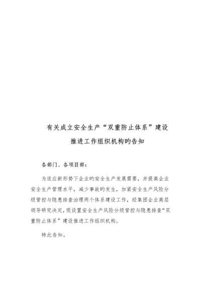 双重预防体系组织机构及职责.docx