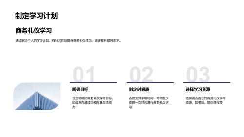 服务礼仪在企业中的应用PPT模板