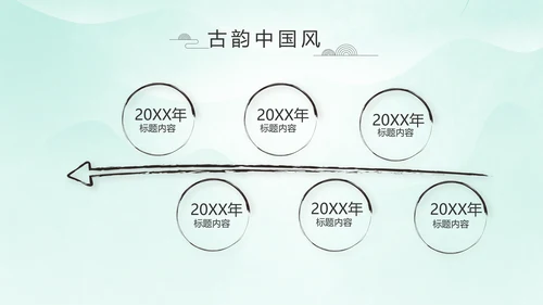 严谨中国风党风廉政文化工作总结PPT