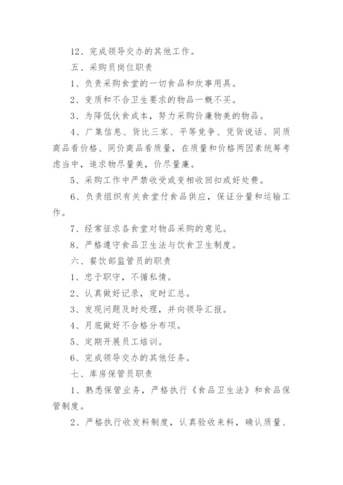 食堂项目经理岗位职责.docx