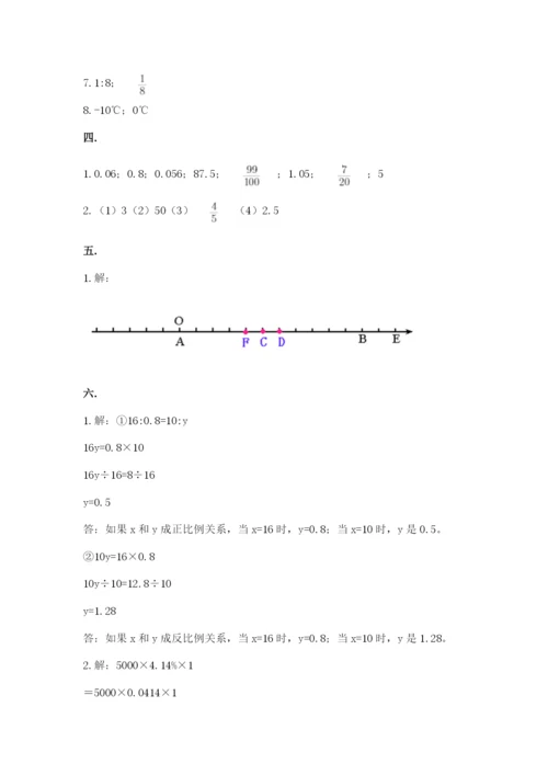 济南市外国语学校小升初数学试卷（名师系列）.docx