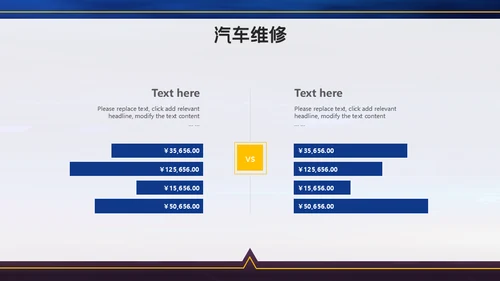 汽车保养维修4S店通用PPT模板