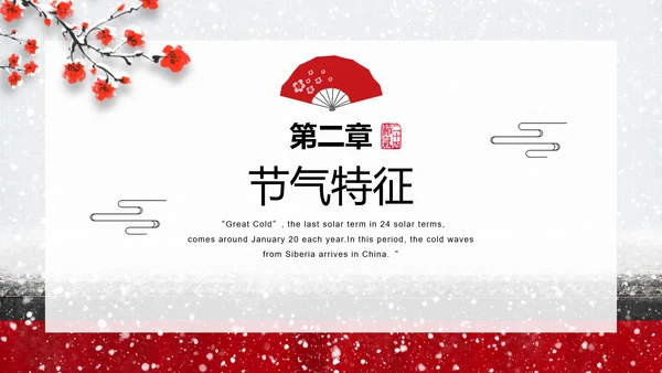 中国传统二十四节气大寒PPT教学课件