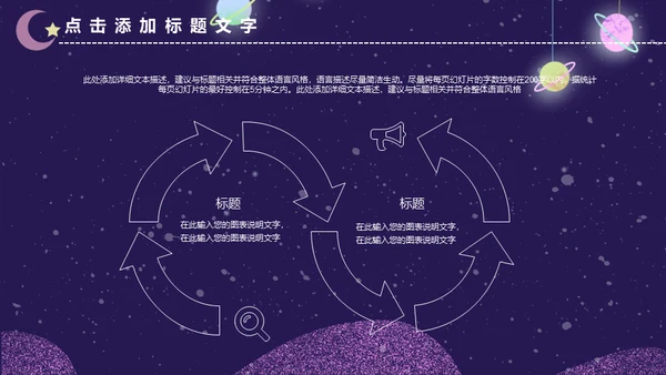 创意科技黑洞科谱知识商业计划书通用PPT模板
