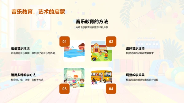 幼教音乐教学指南PPT模板