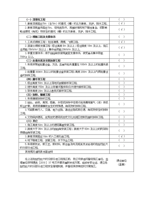 市政道路工程危大工程安全管理措施