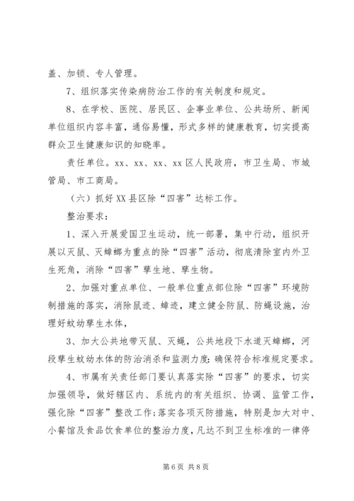 迎接会议城市卫生整治工作方案.docx