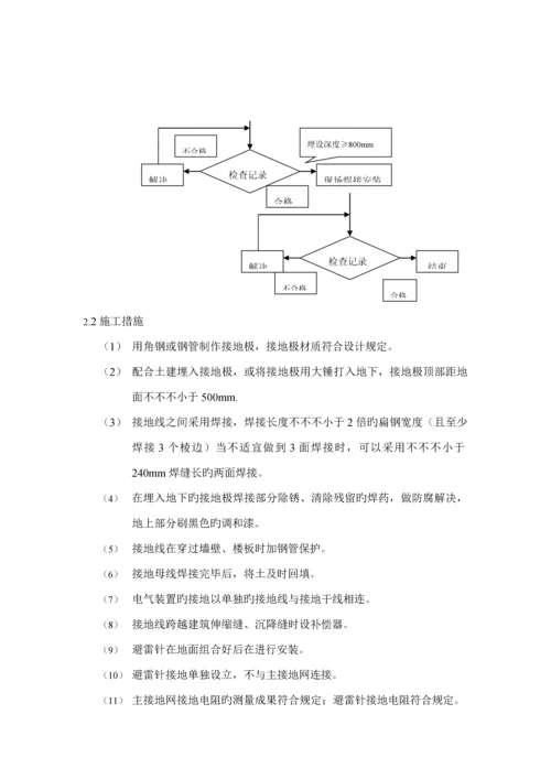 电气综合施工组织设计范文.docx