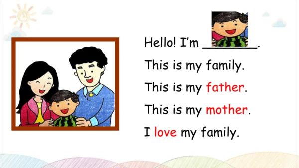 Unit 2 My family Part B&C Start to read&story time