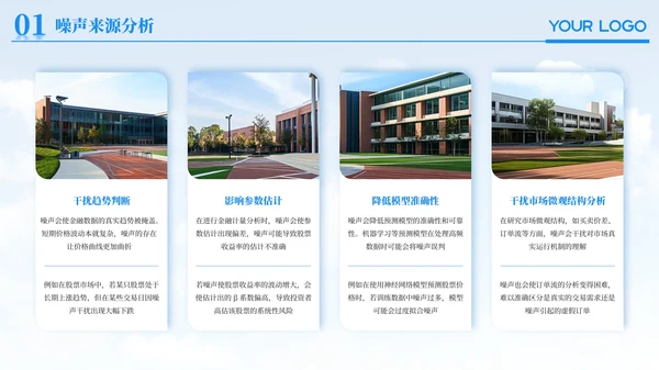 蓝色简约风物理学专业毕业论文答辩PPT模板