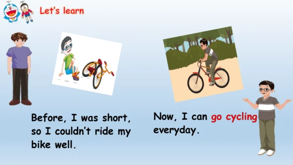 Unit 4 Then and now B Let's learn课件