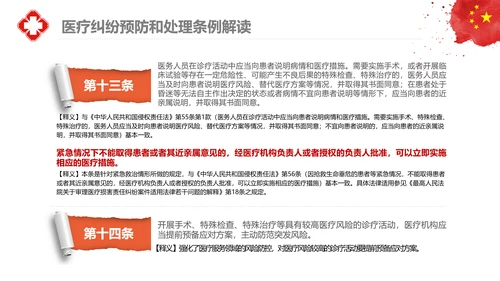 医疗纠纷预防和处理条例学习解读医生PPT