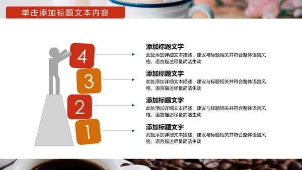 美味休闲下午茶咖啡厅介绍咖啡介绍PPT模板