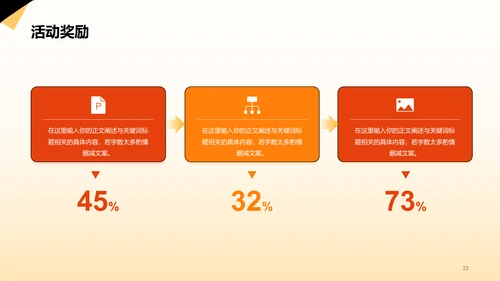 黄色插画大学开学社团活动PPT