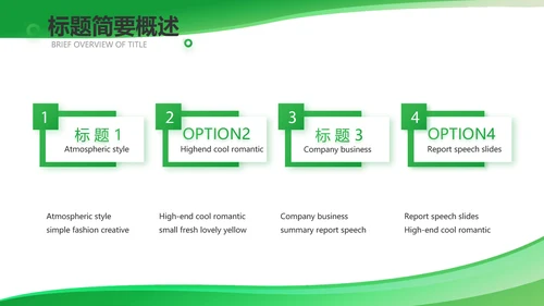 绿色医疗医药代表工作汇报动态PPT
