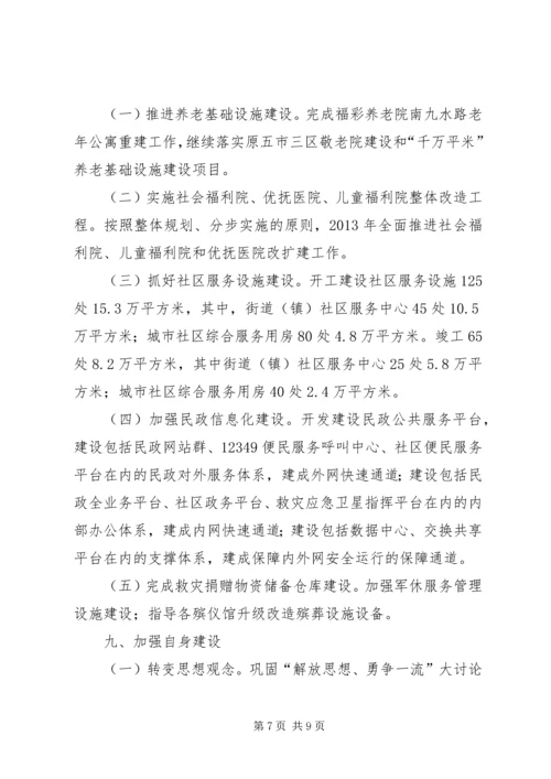 民政局XX年工作计划 (10).docx