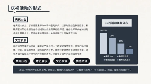 蓝色中国风教师节主题活动PPT模版